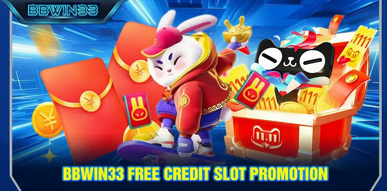 Bbwin33 Banner BBWIN33 free credit slot promotion.